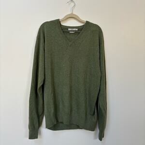 Peter Millar Men’s V-Neck  100% Pure Cashmere Sweater Men’s Size XL